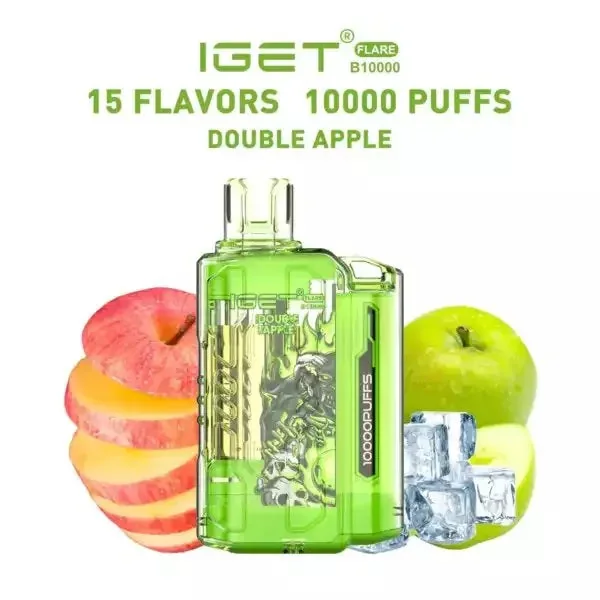 Iget Flare B10000 – Double Apple Vape in Pune