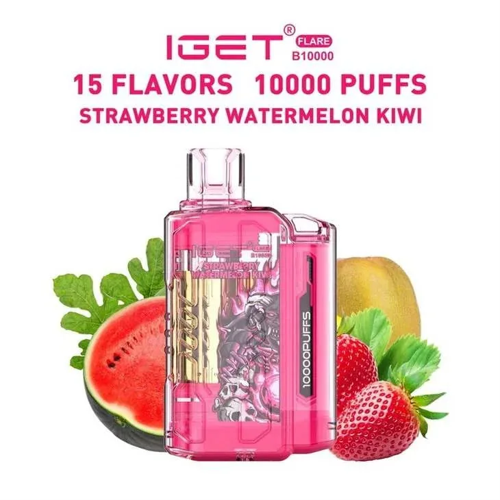 Iget Flare B10000 – Strawberry Watermelon Kiwi Vape in Pune